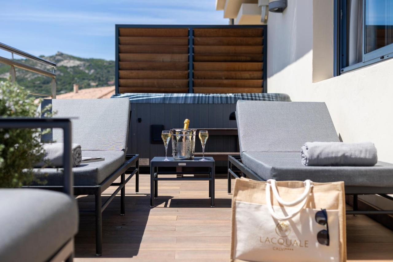 Hotel L'Acquale Calvi  Bagian luar foto